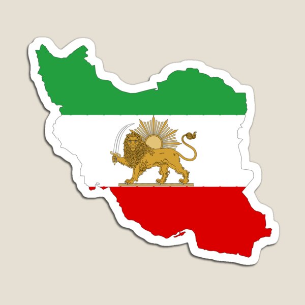 Item preview, Persian Flag/Map designed and sold by ArtEntwined.