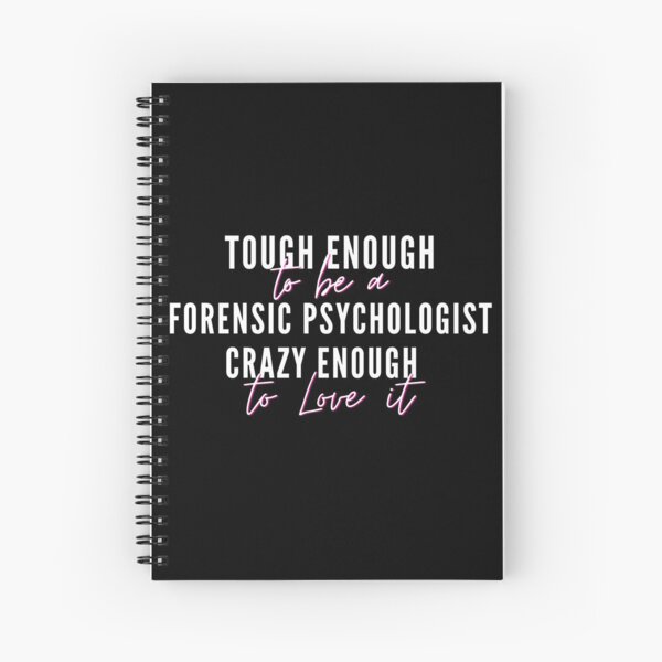 Item preview, Tough enough to be a Forensic Psychologist, crazy enough to love it- Psychology Design designed and sold by Psychologist's Inventory.