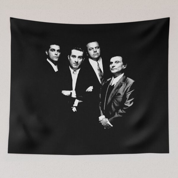 Item preview, four members handsome black goodfellas art gift for fans designed and sold by Stephenolice.