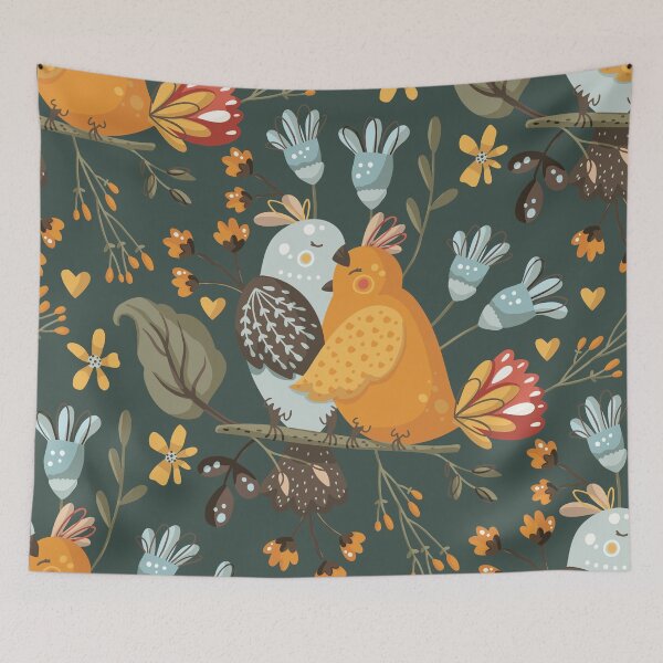Item preview, Vintage paternal love birds designed and sold by Astralia.