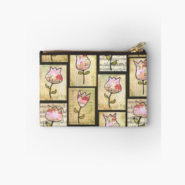 Item preview, Pretty scrapbooking flower paper collage designed and sold by LaBellCreative.