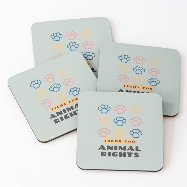 Item preview, Fight For Animal Rights designed and sold by PureGeometry.