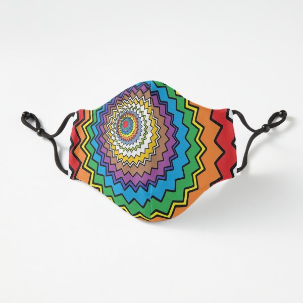 fitted Masks, Multicolor Star Fitted 3-Layer