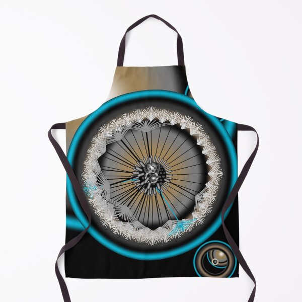 Item preview, Dandelion Abstract Blue And Gold designed and sold by joanstratton.
