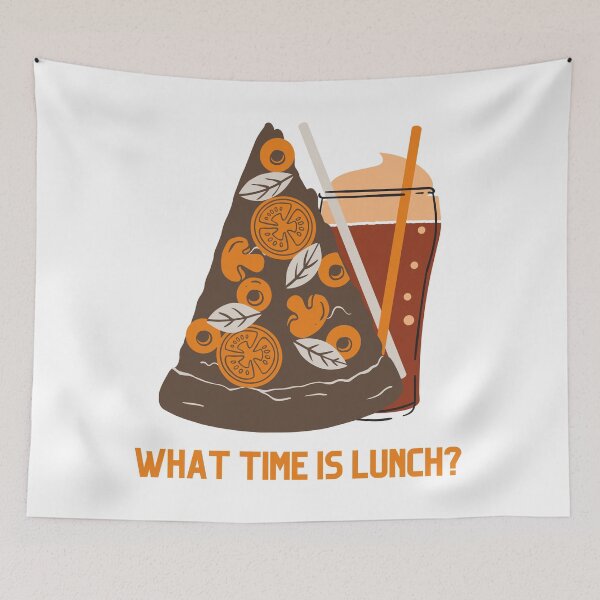 Item preview, What Time Is Lunch? designed and sold by Nathalie Aynié.