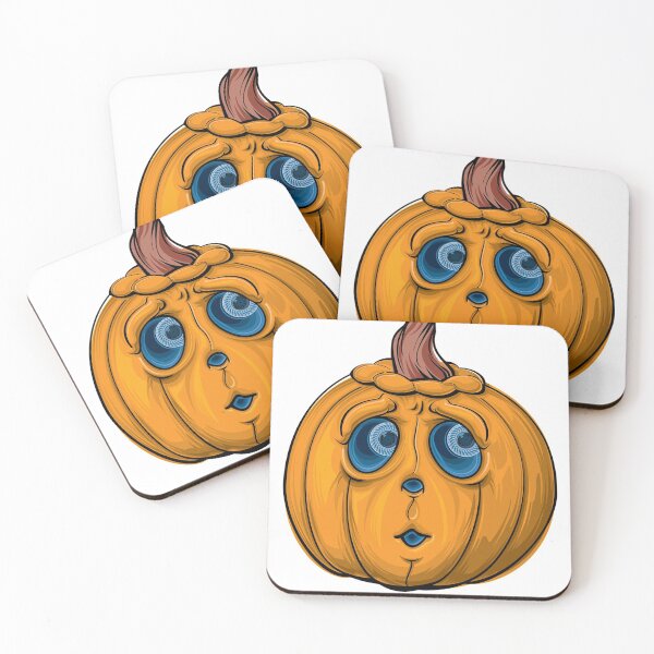 Item preview, Spooky halloween animated pumpkin cute design for kids designed and sold by JustSaiyan1.