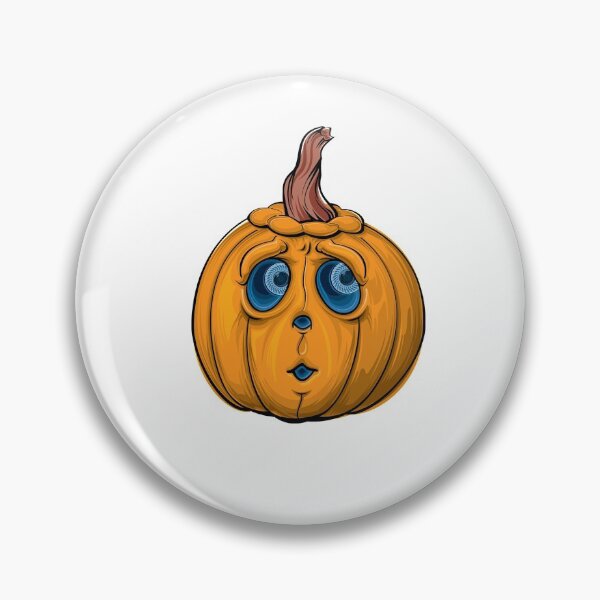 Item preview, Spooky halloween animated pumpkin cute design for kids designed and sold by JustSaiyan1.