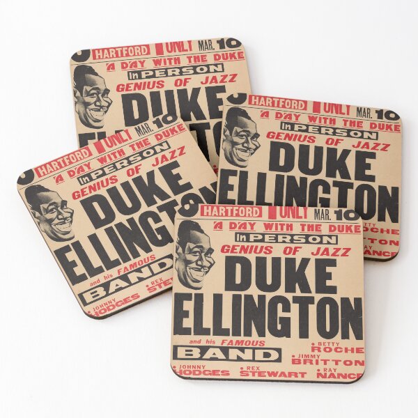 Aperçu de l'œuvre Duke Ellington Genius of Jazz créée et vendue par food-for-jazz.