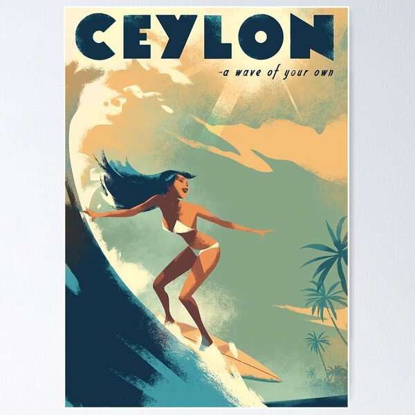 Surfing in Byron Poster for Sale by Emzo1911