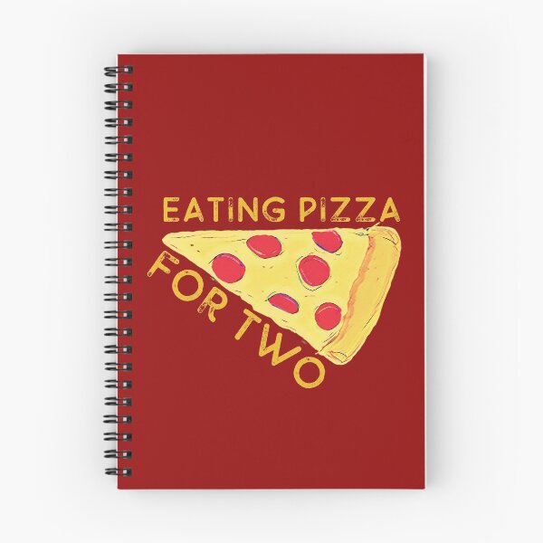 Item preview, Eating Pizza for Two Pregnant  designed and sold by DesignsofNote.