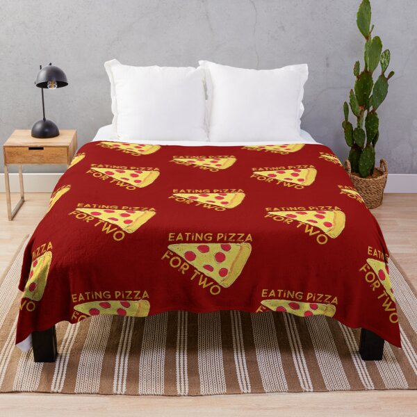 Item preview, Eating Pizza for Two Pregnant  designed and sold by DesignsofNote.