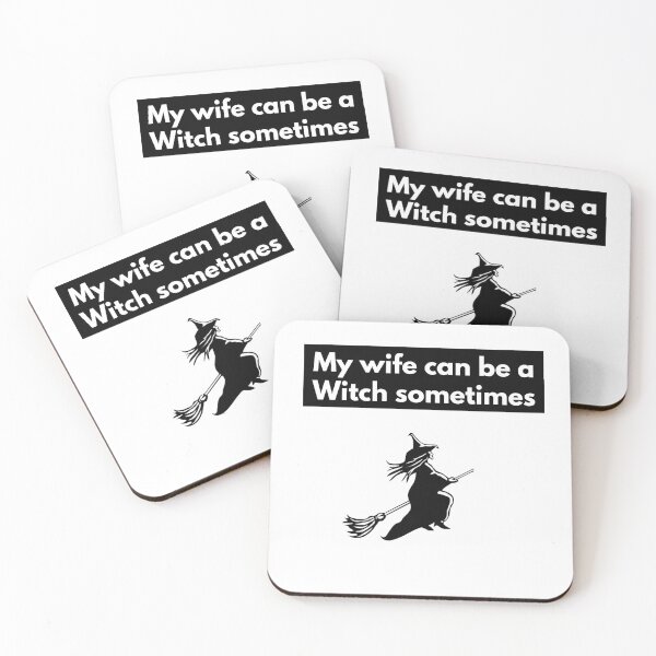 Item preview, Witchy wife halloween flying broom design designed and sold by JustSaiyan1.