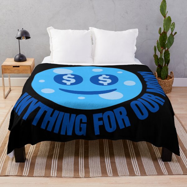 Item preview, Anything For Our Moony Blue Dollar Sign designed and sold by KananiandKiki.