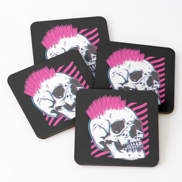 Item preview, Cool Punk Style Skull designed and sold by TeesByMark.