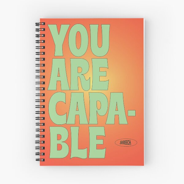 Item preview, YOU ARE CAPABLE designed and sold by SKREECH STUDIO.