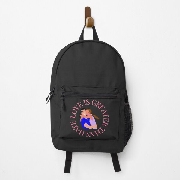 Item preview, LOVE IS GREATER THAN HATE Design designed and sold by LevelUpMerch.
