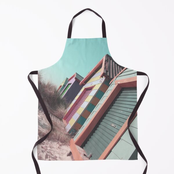 Item preview, Beach hut in pastel colors designed and sold by CeeLeighTees.