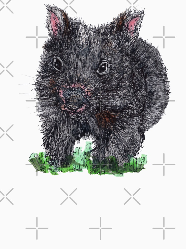 Billie the Baby Wombat by Wildcard-Sue