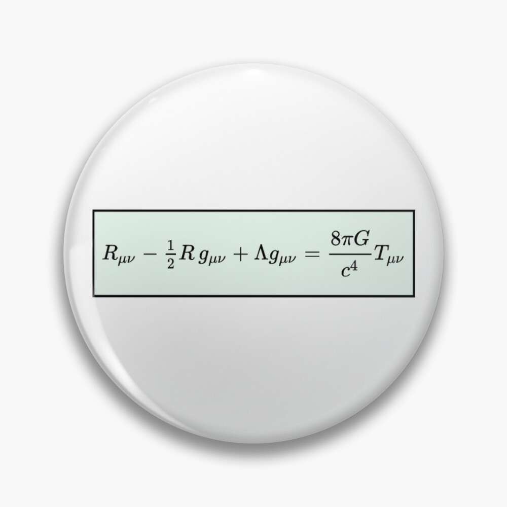 Einstein Field Equations, ur,pin_large_front,square,1000x1000