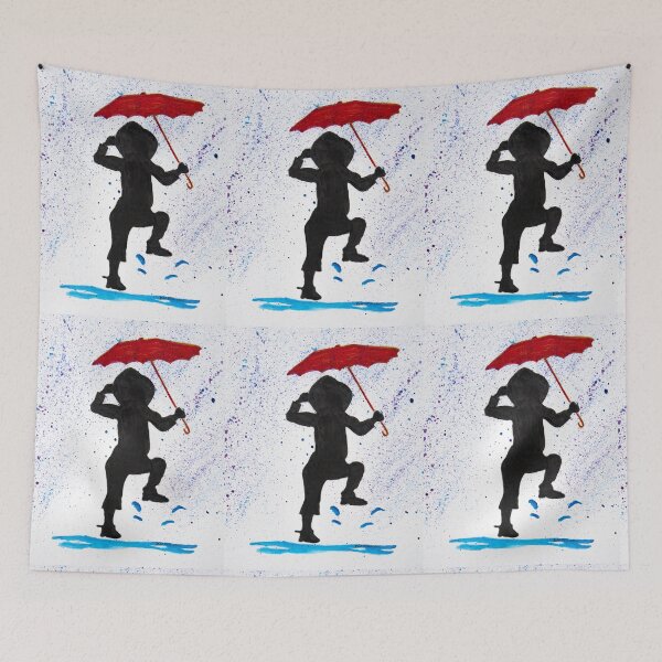 Item preview, Splashing in the Rain designed and sold by AliCatOriginals.