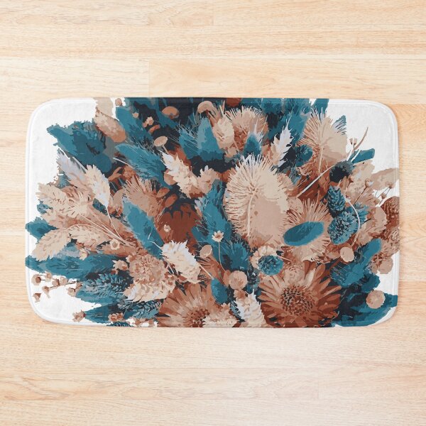Item preview, Dried bouquet with blue Phalaris and pink Amaranth  designed and sold by Mirosi-S.