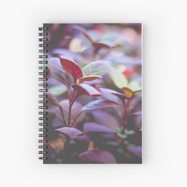 Under the leaf Spiral Notebook