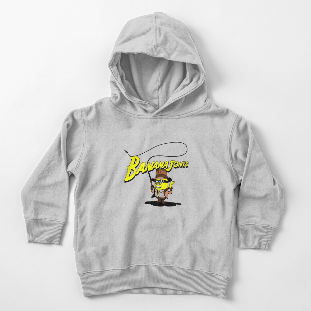 BANANA JONES AND THE GOLDEN BANANA Toddler Pullover Hoodie