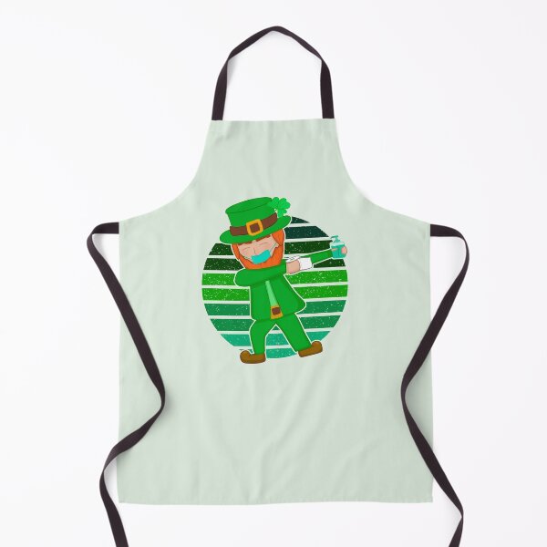 Item preview, Masked Dabbing Leprechaun St Patricks Day 2021 designed and sold by curledup-cat.