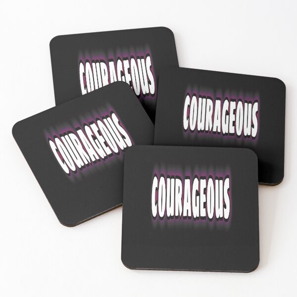 Item preview, Courageous designed and sold by WORDtoARTwork.