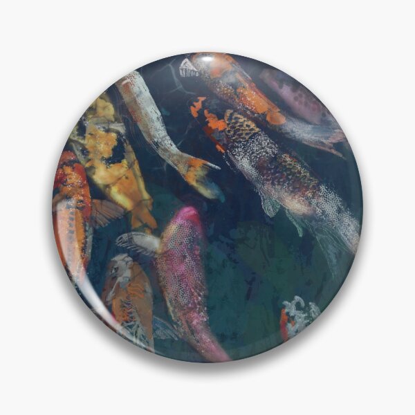 Carpes koï Badge