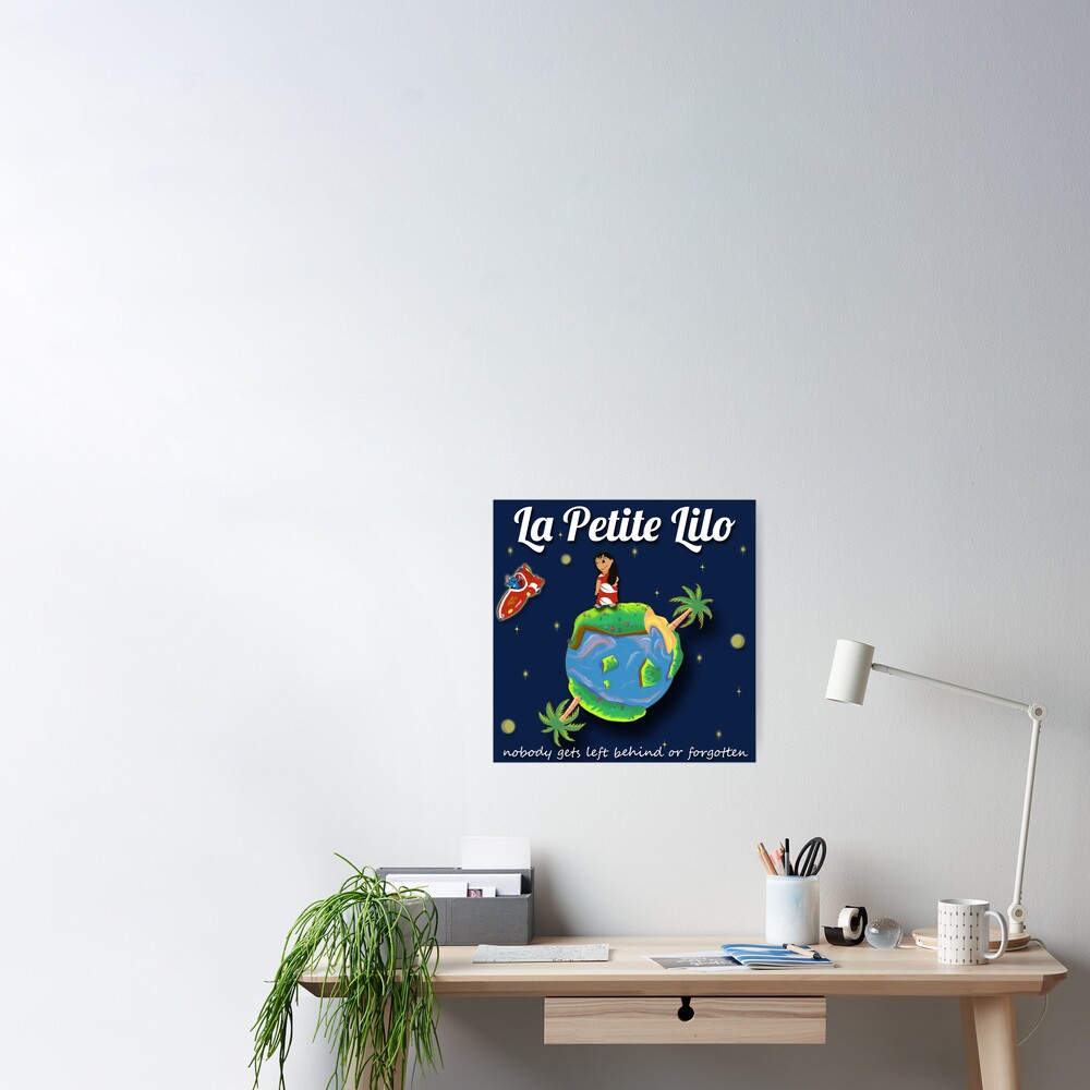DRAGON VINES Lilo & Stitch Poster et impressions de la petite