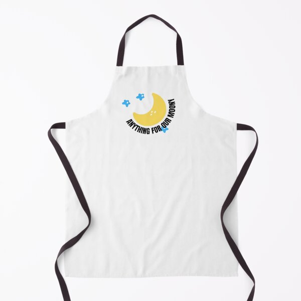 Item preview, Anything For Our Moony Cute Yellow Moon Blue Stars designed and sold by KananiandKiki.