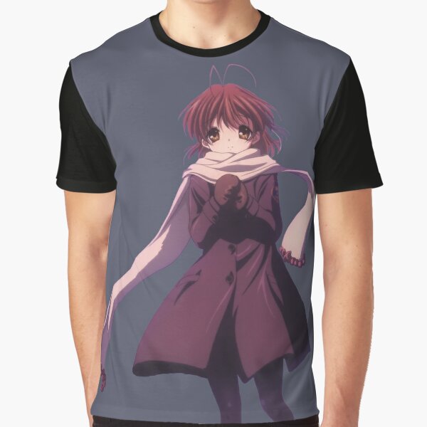 Moe Anime Clannad After Story T-Shirts Multi-style Short Sleeve