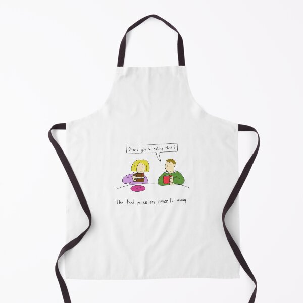 Item preview, The Food Police Diet Humor Cartoon designed and sold by KateTaylor.