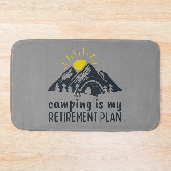 Item preview, Camping Is My Retirement Plan Sunrise Design designed and sold by SweetAndSpice.