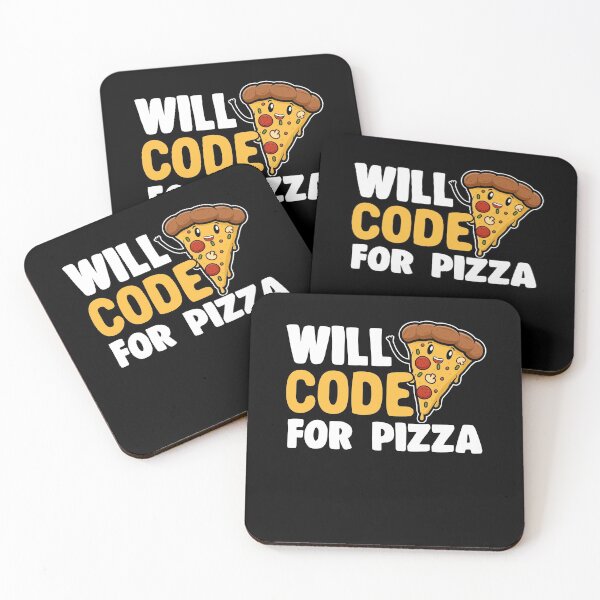 Item preview, Funny Will Code For Pizza Programmer Coding Gift designed and sold by Stronzi.