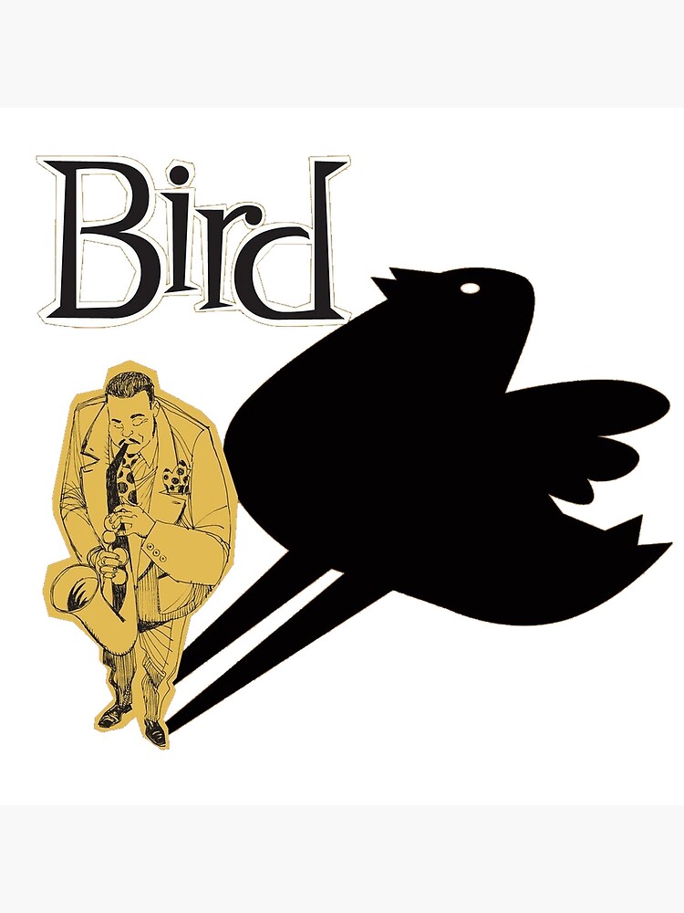 Disover Charlie Parker 'Bird' Premium Matte Vertical Poster