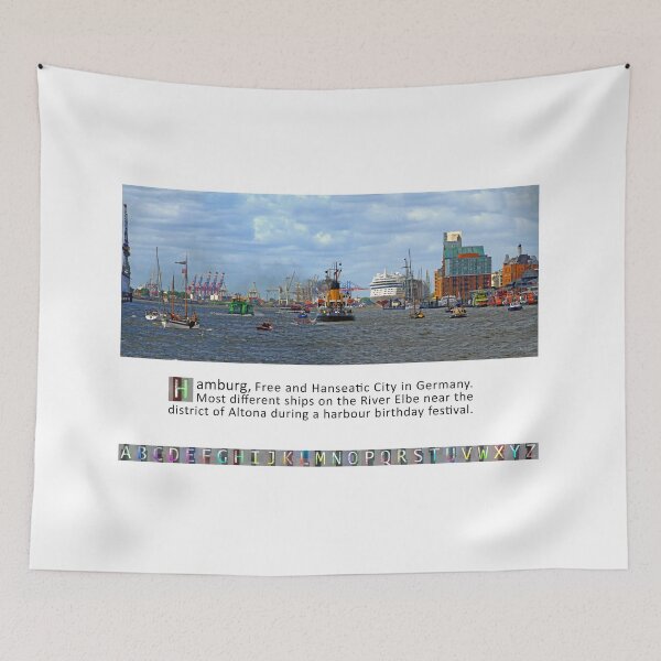 Item preview, Port birthday in Hamburg designed and sold by leobrix.