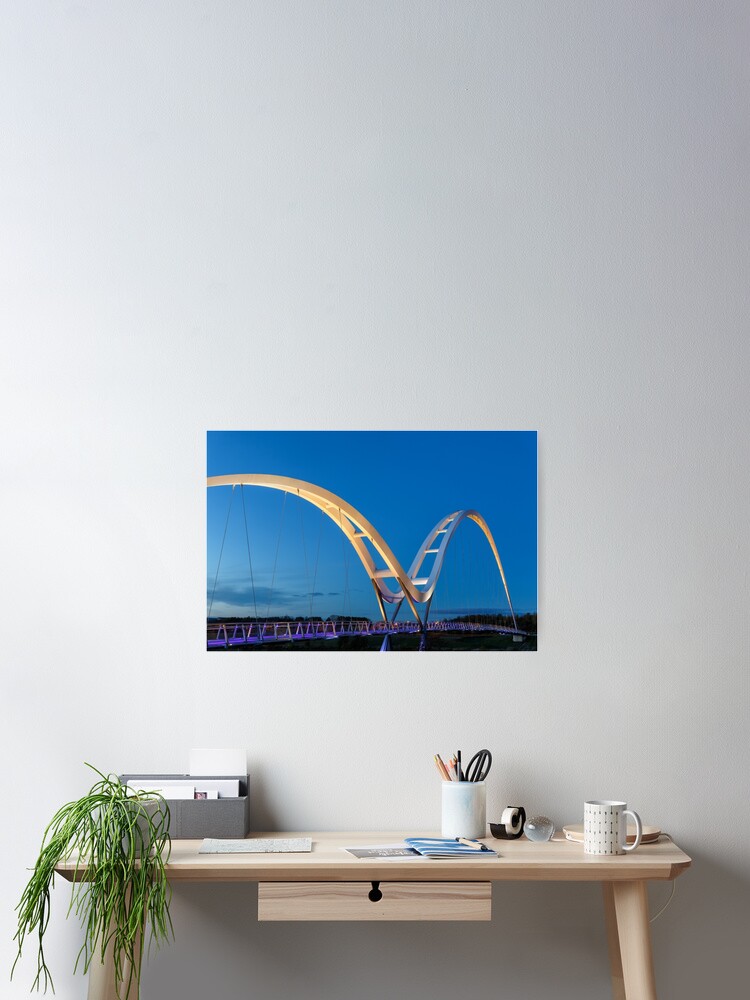 Thumbnail 2 of 3, Poster, Infinity Bridge designed and sold by MarkSykes.