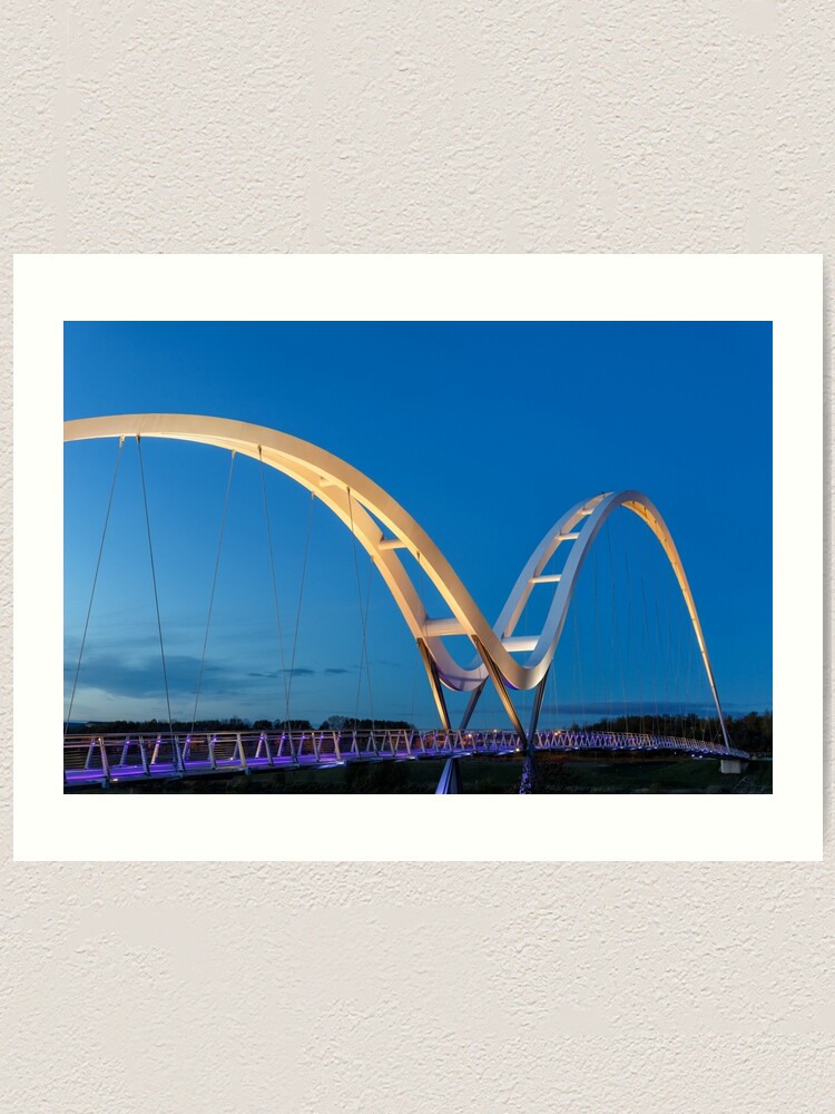 Thumbnail 1 of 3, Art Print, Infinity Bridge designed and sold by MarkSykes.
