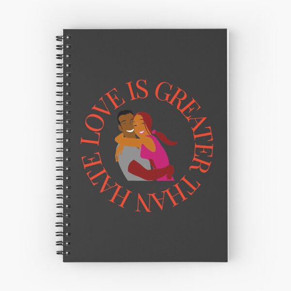 Item preview, LOVE IS GREATER THAN HATE Design designed and sold by LevelUpMerch.