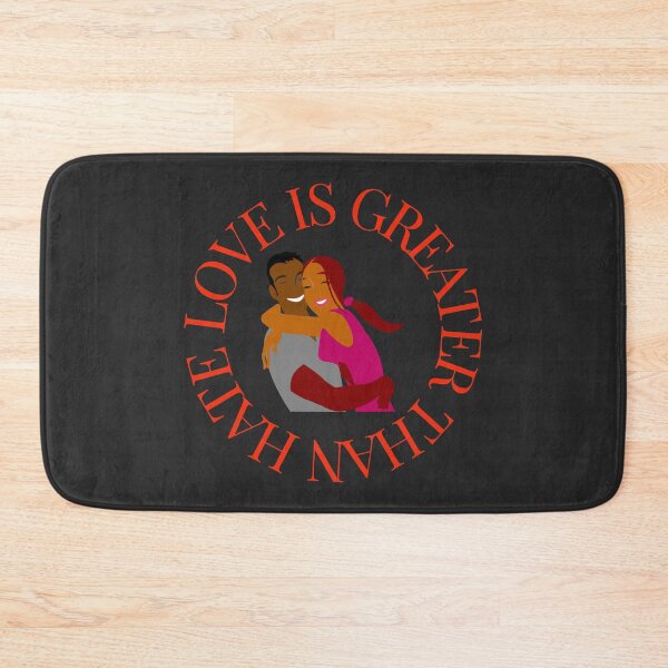 Item preview, LOVE IS GREATER THAN HATE Design designed and sold by LevelUpMerch.