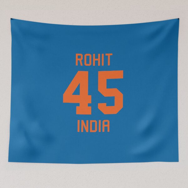 Item preview, Rohit Sharma | 45 | Indian Cricket Jersey designed and sold by CHAMPION WARRIOR.