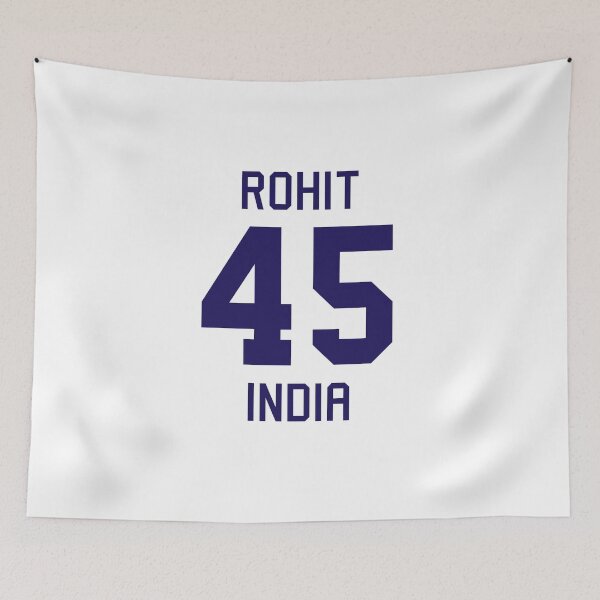 Item preview, Rohit Sharma | 45 | Indian Cricket Jersey designed and sold by CHAMPION WARRIOR.
