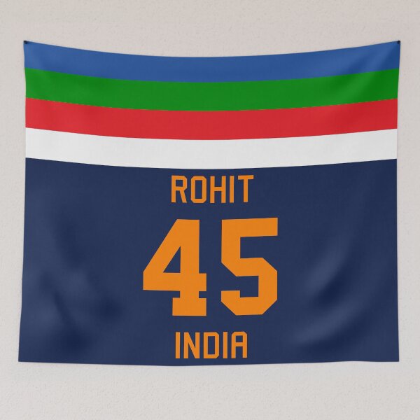 Item preview, Rohit Sharma | 45 | Indian Cricket Jersey designed and sold by CHAMPION WARRIOR.