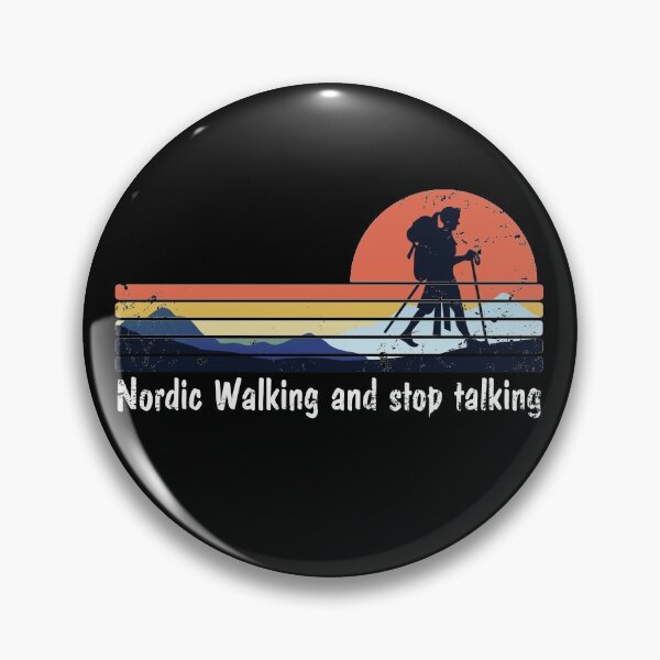 Item preview, Nordic Walking and stop talking designed and sold by noahs-shop.