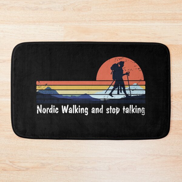 Item preview, Nordic Walking and stop talking designed and sold by noahs-shop.