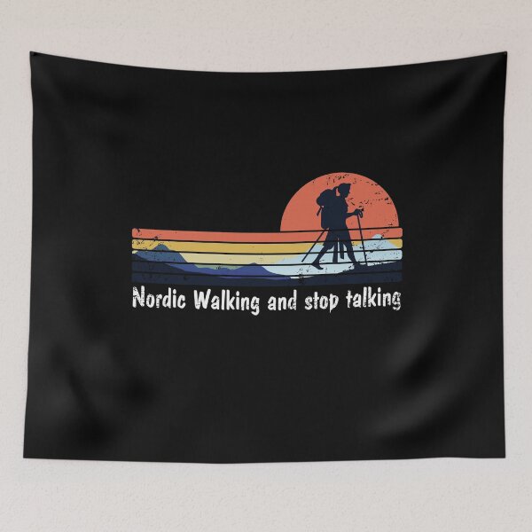 Item preview, Nordic Walking and stop talking designed and sold by noahs-shop.