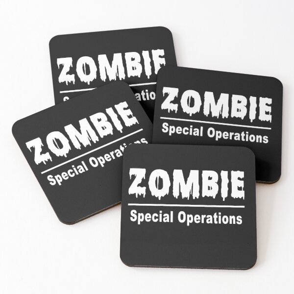 Item preview, Funny Slogan - Zombie Special Operations designed and sold by Denjones-Gifts.