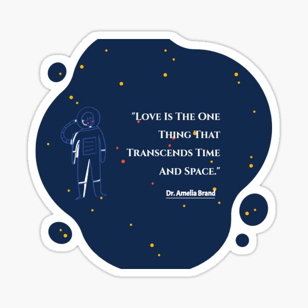 Interstellar Quotes Gifts Merchandise Redbubble